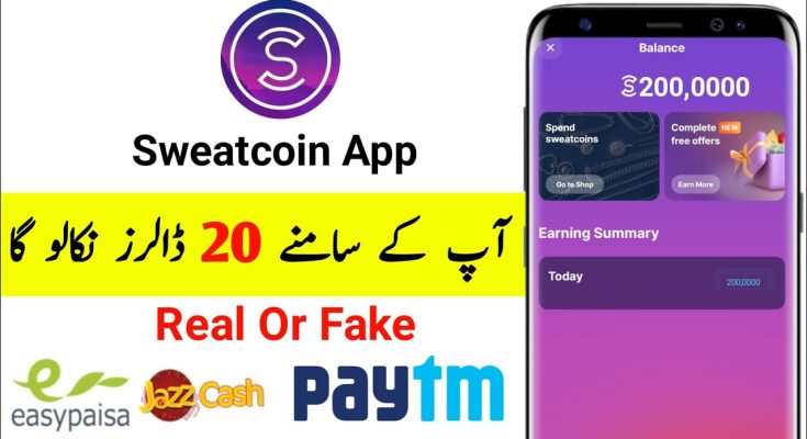 Sweatcoin earning app