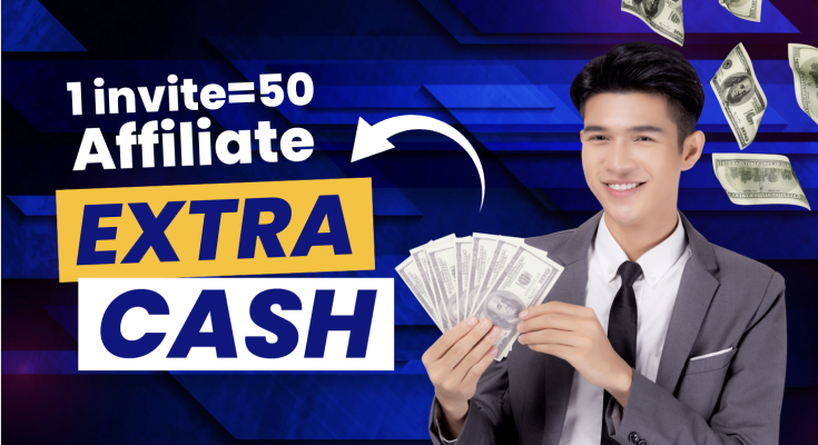 1 invite 50 Money - 500 invites = Rs.25,000 Ruppes - Big Cash Affiliate Marketing