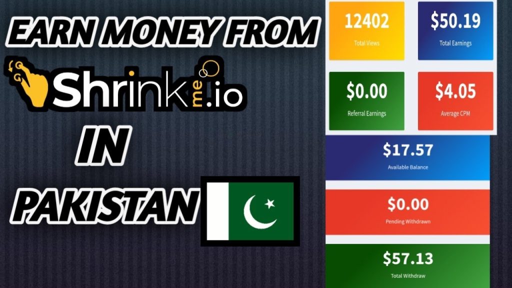how to use shrinkme.io website to earn money